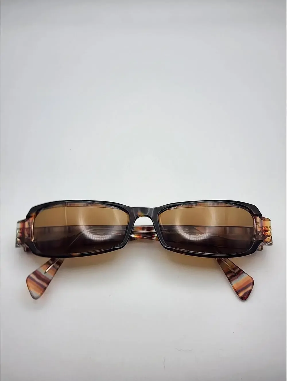 Face a Face Brown Tortoise Rectangular Prescription Sunglasses Frames